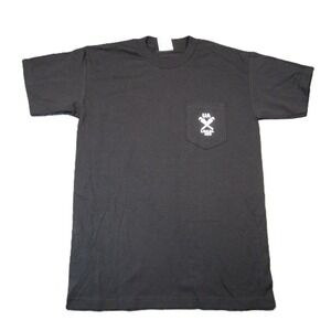 Sprinklerfitters Union T-Shirt M Black San Francisco Local 483 Skull Fire Flames